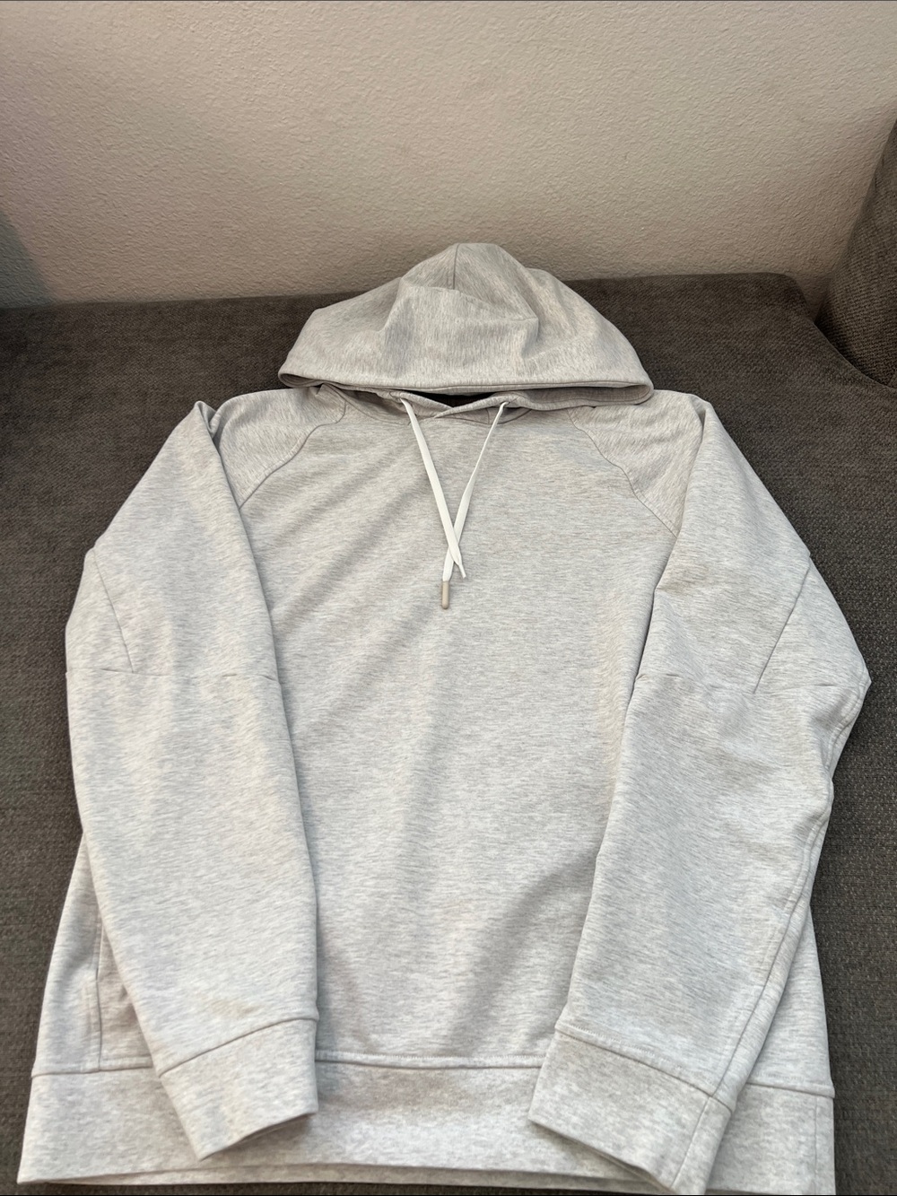 lululemon athletica Light Gray Men's Hoodie Pullover
